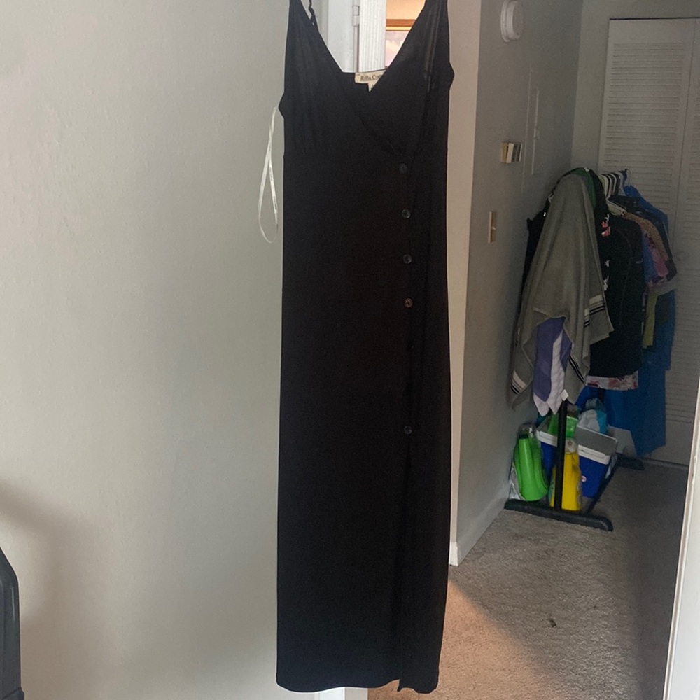 Black dress , very breathable material